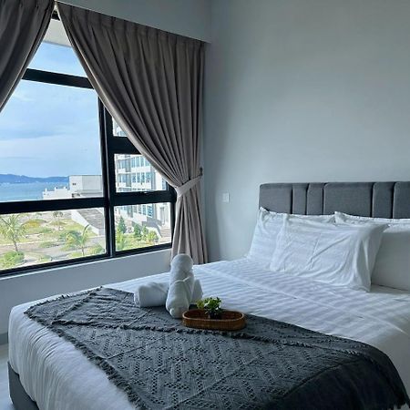 Ferienwohnung Jesselton Quay Sea & Pool View For 6 Pax Kota Kinabalu Exterior foto